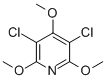 3,5-Dichloro-2,4,6-trimethoxypyridineStructure,2412-97-7Structure 3,5-Dichloro-2,4,6-trimethoxypyridine Structure,2412-97-7Structure