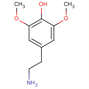 4-(2-Aminoethyl)-2,6-dimethoxyphenolStructure,2413-00-5Structure 4-(2-Aminoethyl)-2,6-dimethoxyphenol Structure,2413-00-5Structure