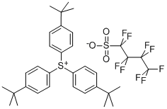 Tris(4-tert-butylphenyl)sulfonium perfluoro-1-butanesulfonateStructure,241806-75-7Structure Tris(4-tert-butylphenyl)sulfonium perfluoro-1-butanesulfonate Structure,241806-75-7Structure