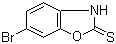 2(3H)-Benzoxazolethione, 6-bromo-Structure,24316-84-5Structure 2(3H)-Benzoxazolethione, 6-bromo- Structure,24316-84-5Structure
