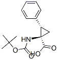 (1R,2S)-N-BOC-1-Amino-2-phenylcyclopropanecarboxylic acidStructure,244205-60-5Structure (1R,2S)-N-BOC-1-Amino-2-phenylcyclopropanecarboxylic acid Structure,244205-60-5Structure