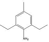 2,6-Diethyl-4-methylaniline Structure,24544-08-9Structure