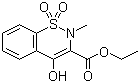 Ethyl 4-hydroxy-2-methyl-2H-1,2-benzothiazine-3-carboxylate 1,1-dioxideStructure,24683-26-9Structure Ethyl 4-hydroxy-2-methyl-2H-1,2-benzothiazine-3-carboxylate 1,1-dioxide Structure,24683-26-9Structure