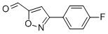3-(4-氟-苯基)-異噁唑-5-甲醛結構式_251912-65-9結構式