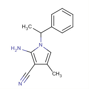 2-Amino-4-methyl-1-(1-phenylethyl)-1h-pyrrole-3-carbonitrileStructure,251946-71-1Structure 2-Amino-4-methyl-1-(1-phenylethyl)-1h-pyrrole-3-carbonitrile Structure,251946-71-1Structure