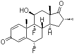 (6a,11b,16a)-6,9-Difluoro-11-hydroxy-16-methylandrosta-1,4-diene-3,17-dioneStructure,25256-97-7Structure (6a,11b,16a)-6,9-Difluoro-11-hydroxy-16-methylandrosta-1,4-diene-3,17-dione Structure,25256-97-7Structure