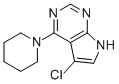 5-Chloro-4-piperidin-1-yl-7H-pyrrolo[2,3-d]pyrimidine Structure,252722-86-4Structure