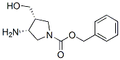 Benzyl cis-3-amino-4-(hydroxymethyl)-1-pyrrolidinecarboxylateStructure,252770-09-5Structure Benzyl cis-3-amino-4-(hydroxymethyl)-1-pyrrolidinecarboxylate Structure,252770-09-5Structure