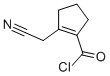 1-Cyclopentene-1-carbonyl chloride, 2-(cyanomethyl)- (8ci)Structure,25297-43-2Structure 1-Cyclopentene-1-carbonyl chloride, 2-(cyanomethyl)- (8ci) Structure,25297-43-2Structure