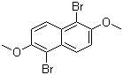 1,5-Dibromo-2,6-dimethoxynaphthaleneStructure,25315-06-4Structure 1,5-Dibromo-2,6-dimethoxynaphthalene Structure,25315-06-4Structure