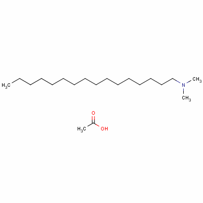 Hexadecyldimethylammonium acetateStructure,25324-14-5Structure Hexadecyldimethylammonium acetate Structure,25324-14-5Structure