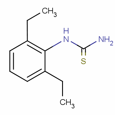 2,6-DiethylphenylthioureaStructure,25343-30-0Structure 2,6-Diethylphenylthiourea Structure,25343-30-0Structure