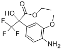 Ethyl 2-(4-amino-3-methoxyphenyl)-3,3,3-trifluoro-2-hydroxypropanoateStructure,254732-50-8Structure Ethyl 2-(4-amino-3-methoxyphenyl)-3,3,3-trifluoro-2-hydroxypropanoate Structure,254732-50-8Structure