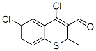 4,6-Dichloro-2-methyl-2H-1-benzothiine-3-carbaldehydeStructure,255377-95-8Structure 4,6-Dichloro-2-methyl-2H-1-benzothiine-3-carbaldehyde Structure,255377-95-8Structure