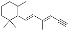1,3,3-三甲基-2-[(1e,3e)-3-甲基-1,3-己二烯-5-炔]-環(huán)己烷結(jié)構(gòu)式_25576-25-4結(jié)構(gòu)式