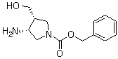 1-Pyrrolidinecarboxylic acid, 3-amino-4-(hydroxymethyl)-, phenylmethyl ester, (3R,4R)-Structure,255823-06-4Structure 1-Pyrrolidinecarboxylic acid, 3-amino-4-(hydroxymethyl)-, phenylmethyl ester, (3R,4R)- Structure,255823-06-4Structure