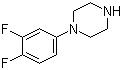 1-(3,4-Difluorophenyl)piperazineStructure,255893-57-3Structure 1-(3,4-Difluorophenyl)piperazine Structure,255893-57-3Structure