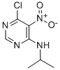 6-Chloro-N-(1-methylethyl)-5-nitro-4-pyrimidinamineStructure,25710-25-2Structure 6-Chloro-N-(1-methylethyl)-5-nitro-4-pyrimidinamine Structure,25710-25-2Structure