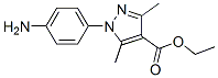 Ethyl 1-(4-aminophenyl)-3,5-dimethyl-1h-pyrazole-4-carboxylateStructure,257863-04-0Structure Ethyl 1-(4-aminophenyl)-3,5-dimethyl-1h-pyrazole-4-carboxylate Structure,257863-04-0Structure