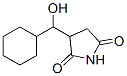 2,5-Pyrrolidinedione, 3-(cyclohexylhydroxymethyl)-(9ci)Structure,259219-02-8Structure 2,5-Pyrrolidinedione, 3-(cyclohexylhydroxymethyl)-(9ci) Structure,259219-02-8Structure