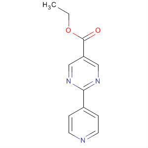 Ethyl 2-(pyridin-4-yl)-5-pyrimidinecarboxylateStructure,259807-46-0Structure Ethyl 2-(pyridin-4-yl)-5-pyrimidinecarboxylate Structure,259807-46-0Structure