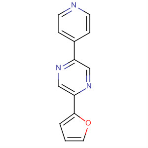 2-(Furan-2-yl)-5-(pyridin-4-yl)pyrazineStructure,259807-63-1Structure 2-(Furan-2-yl)-5-(pyridin-4-yl)pyrazine Structure,259807-63-1Structure