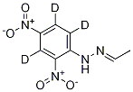 Acetaldehyde 2,4-dinitrophenylhydrazone-3,5,6-d3Structure,259824-51-6Structure Acetaldehyde 2,4-dinitrophenylhydrazone-3,5,6-d3 Structure,259824-51-6Structure