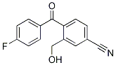 4-(4-氟苯甲?；?-3-(羥基甲基)苯甲腈結構式_260371-16-2結構式