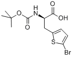 (R)-N-Boc-2-(5-bromothienyl)alanineStructure,261380-16-9Structure (R)-N-Boc-2-(5-bromothienyl)alanine Structure,261380-16-9Structure