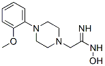4-(2-Methoxyphenyl)-1-piperazineacetamidoximeStructure,261623-50-1Structure 4-(2-Methoxyphenyl)-1-piperazineacetamidoxime Structure,261623-50-1Structure