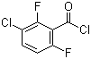 3-Chloro-2,6-difluorobenzoyl chlorideStructure,261762-43-0Structure 3-Chloro-2,6-difluorobenzoyl chloride Structure,261762-43-0Structure