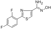2-(2,4-Difluorophenyl)thiazole-4-carboxamidoximeStructure,263160-25-4Structure 2-(2,4-Difluorophenyl)thiazole-4-carboxamidoxime Structure,263160-25-4Structure