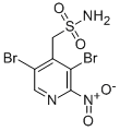 4-Pyridinemethanesulfonamide, 3,5-dibromo-2-nitro-Structure,263887-68-9Structure 4-Pyridinemethanesulfonamide, 3,5-dibromo-2-nitro- Structure,263887-68-9Structure