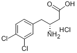 (R)-3-amino-4-(3,4-dichloro-phenyl)-butyric acid.hcl Structure,269396-55-6Structure