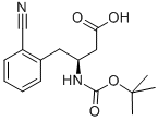 Boc-(s)-3-amino-4-(2-cyanophenyl)butanoic acid Structure,270065-83-3Structure