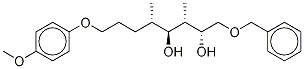 (2R,3s,4s,5s)-3,5-二甲基-1-(芐氧基)-8-(4-甲氧基苯氧基)-2,4-辛烷二醇結(jié)構(gòu)式_276690-16-5結(jié)構(gòu)式