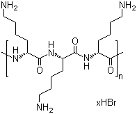 多聚-D-賴氨酸氫溴酸鹽結構式_27964-99-4結構式