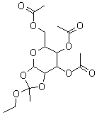 3,4,6-Tri-o-acetyl-1,2-o-(1-ethoxyethylidene)-β-d-mannopyranoseStructure,28140-37-6Structure 3,4,6-Tri-o-acetyl-1,2-o-(1-ethoxyethylidene)-β-d-mannopyranose Structure,28140-37-6Structure