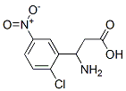 3-Amino-3-(2-chloro-5-nitro-phenyl)-propionic acid Structure,282524-74-7Structure