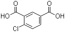 4-氯異酞酸結構式_2845-85-4結構式