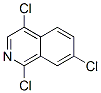 1,4,7-TrichloroisoquinolineStructure,285570-21-0Structure 1,4,7-Trichloroisoquinoline Structure,285570-21-0Structure