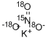 Potassium nitrate-15N,18O3Structure,285978-22-5Structure Potassium nitrate-15N,18O3 Structure,285978-22-5Structure