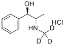 (1R,2S)-()-Ephedrine-d3 (N-methyl-d3) hydrochlorideStructure,285979-72-8Structure (1R,2S)-()-Ephedrine-d3 (N-methyl-d3) hydrochloride Structure,285979-72-8Structure