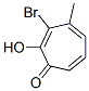 2,4,6-Cycloheptatrien-1-one, 3-bromo-2-hydroxy-4-methyl-(9ci)Structure,285992-20-3Structure 2,4,6-Cycloheptatrien-1-one, 3-bromo-2-hydroxy-4-methyl-(9ci) Structure,285992-20-3Structure