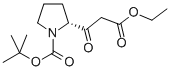 (R)-2-(2-ethoxycarbonyl-acetyl)-pyrrolidine-1-carboxylic acid tert-butyl esterStructure,287107-87-3Structure (R)-2-(2-ethoxycarbonyl-acetyl)-pyrrolidine-1-carboxylic acid tert-butyl ester Structure,287107-87-3Structure