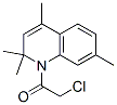 2-Chloro-1-(2,2,4,7-tetramethyl-2H-quinolin-1-yl)-ethanoneStructure,28745-09-7Structure 2-Chloro-1-(2,2,4,7-tetramethyl-2H-quinolin-1-yl)-ethanone Structure,28745-09-7Structure