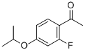 2-Fluoro-4-isopropyloxyacetophenoneStructure,289039-80-1Structure 2-Fluoro-4-isopropyloxyacetophenone Structure,289039-80-1Structure
