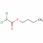 Acetic acid,2,2-dichloro-, butyl esterStructure,29003-73-4Structure Acetic acid,2,2-dichloro-, butyl ester Structure,29003-73-4Structure