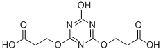 Bis(2-carboxyethyl)isocyanurate Structure,2904-40-7Structure