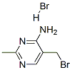4-Pyrimidinamine, 5-(bromomethyl)-2-methyl-, hydrobromideStructure,2908-71-6Structure 4-Pyrimidinamine, 5-(bromomethyl)-2-methyl-, hydrobromide Structure,2908-71-6Structure